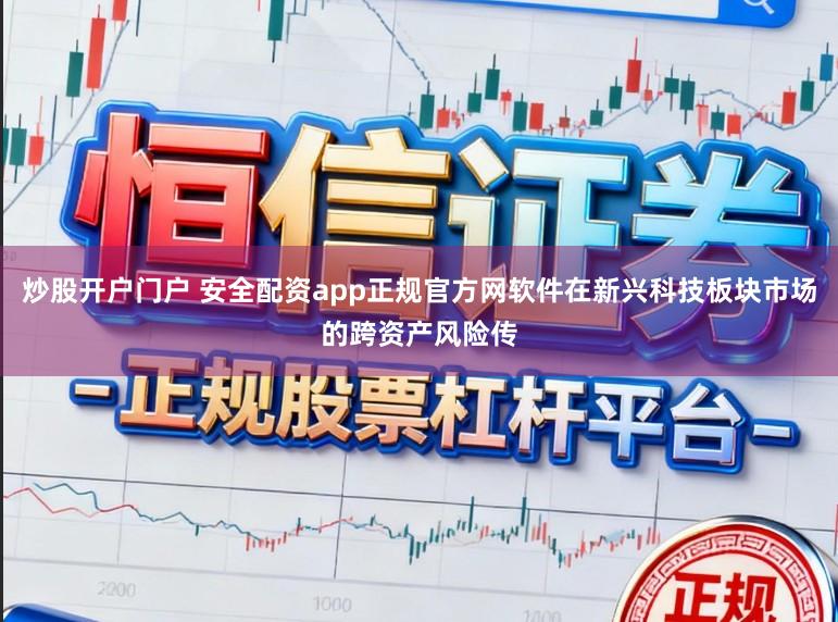 炒股开户门户 安全配资app正规官方网软件在新兴科技板块市场的跨资产风险传