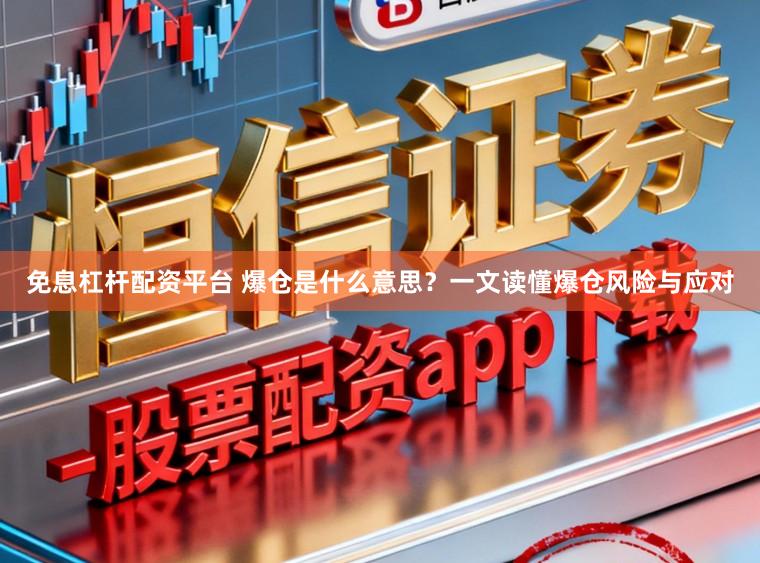 免息杠杆配资平台 爆仓是什么意思？一文读懂爆仓风险与应对
